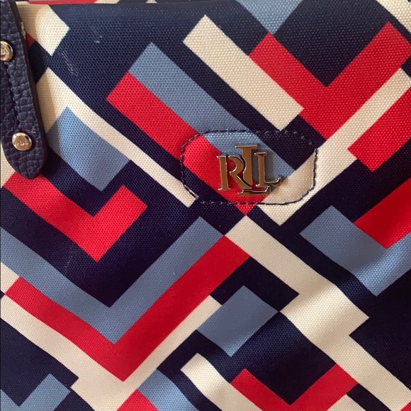 RALPH LAUREN BAG (comes with another small poach) - Picture 2 of 9